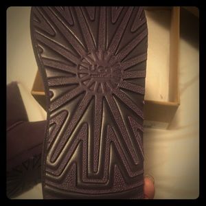Purple Bow UGGs